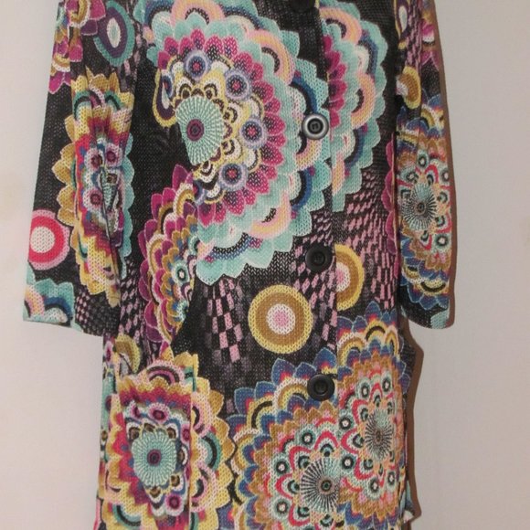 Joseph Ribkoff Tunic Dress Jacket Cardigan 10 - Picture 2 of 4